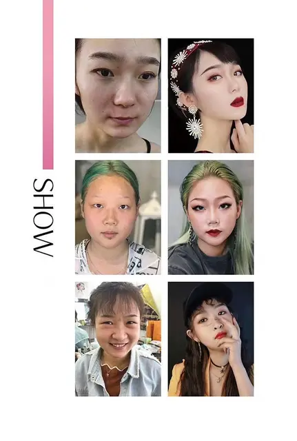 想学生活日妆网红女团造型个人形象设计来大同小乐造型 - 图片