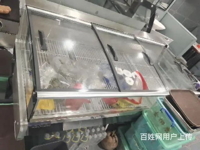 全新未用，展示柜，穗凌品牌，购买不到五个月 - 图片