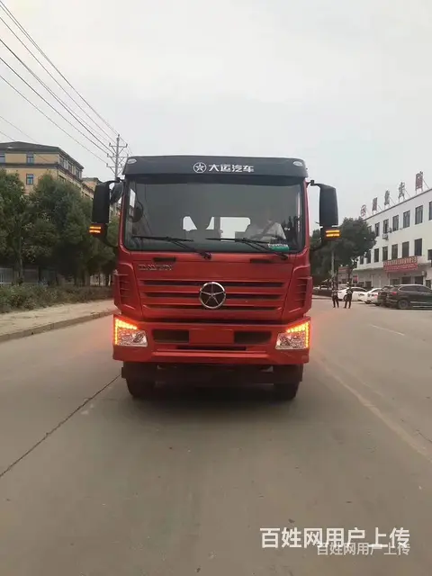 黄牌大运后八轮挖机拖板车 平板车 上牌无忧 - 图片 4