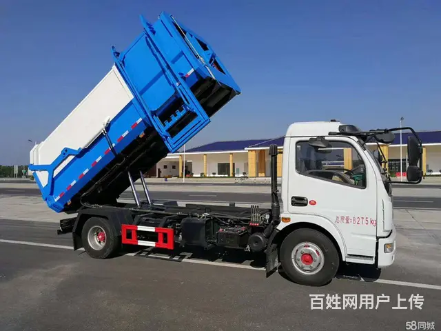 5方8方10方压缩垃圾车 钩臂垃圾车 挂桶垃圾车售 - 图片 4