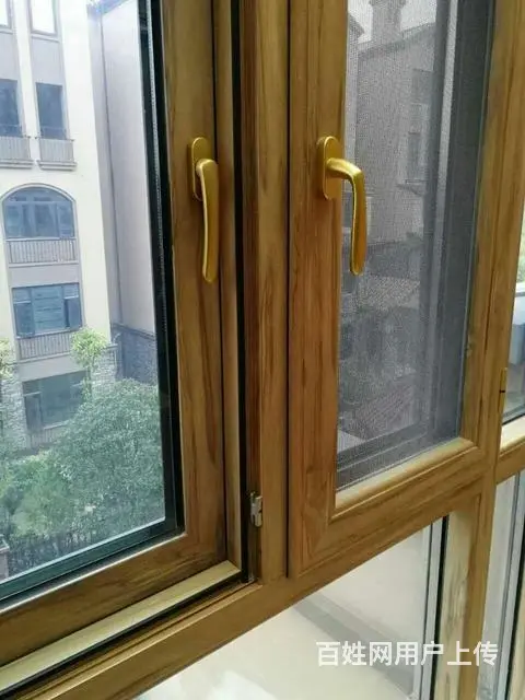 金钢网纱窗纱门.金钢网平开窗成品批发 - 图片 5