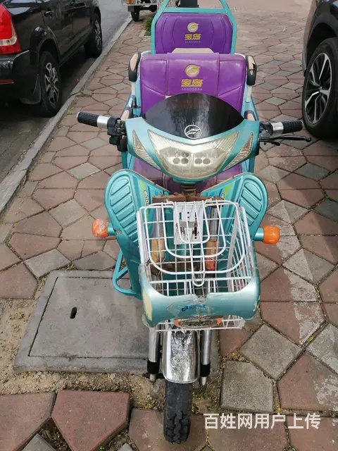 宝岛三轮车，九成新。电池相当不错，斗长八十，没擦没 - 图片 4