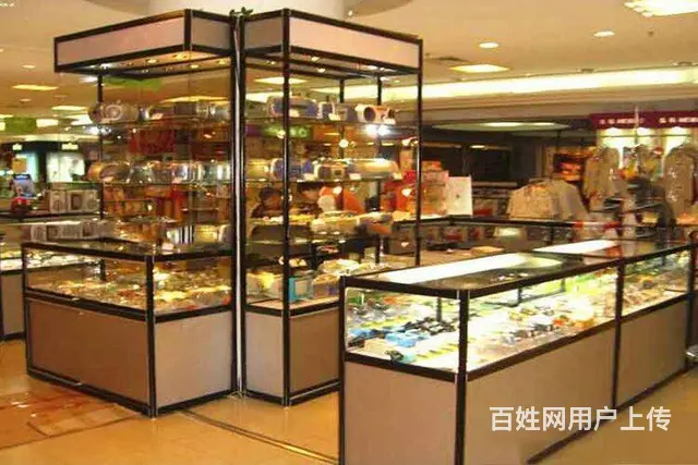 珠宝首饰柜化妆品展示柜租赁 - 图片