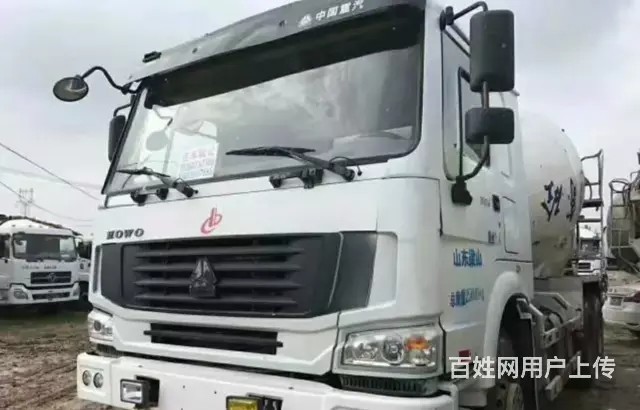 出售二手豪沃搅拌车 14方后八轮 包提档过户 - 图片 1