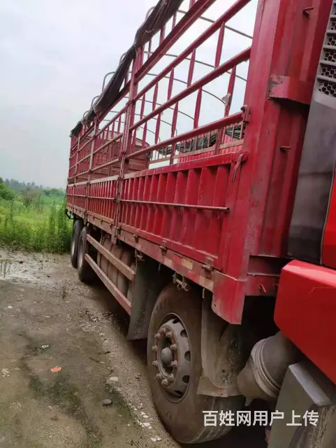 出售前四后八高栏车350马力解放JH6 - 图片 5