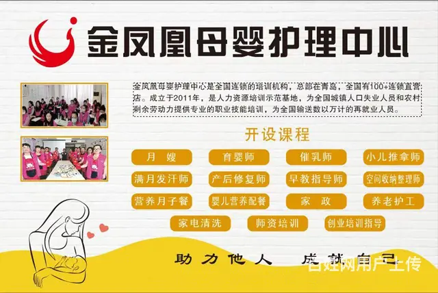 金凤凰专业培训母婴护理，催乳产康师，小儿推拿 - 图片