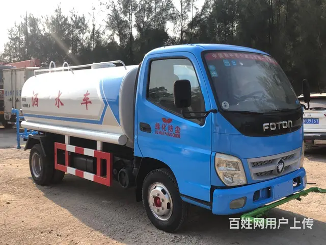 8方洒水车价格便宜、4万公里全新上装洒水系统澎动力 - 图片 2