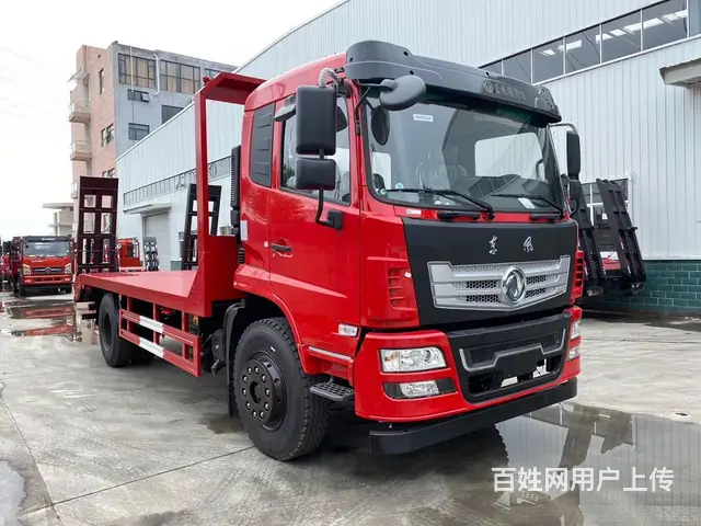 拉6-35吨挖掘机平板拖车东风单桥后八轮板车可选 - 图片 8