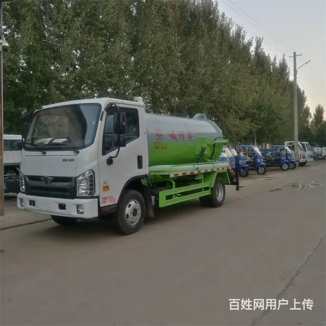 养殖场环卫抽粪车 物业下水道真空清洗抽污车厂家 - 图片 6