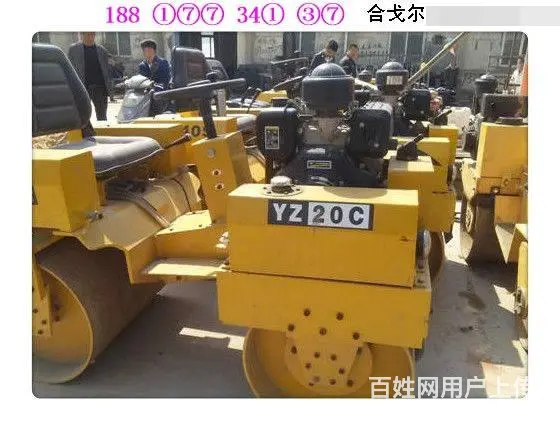 小双钢轮压路机_农村道路_二手小型振动压路机 - 图片 2