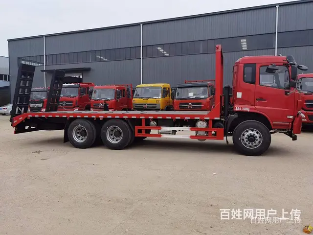 前二后八平板拖车 平板运输车 厂家直销 - 图片 1