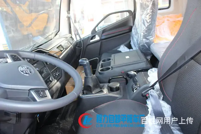 拖20吨钩机不超重拖板车　前四后八解放平板车可按揭 - 图片 6