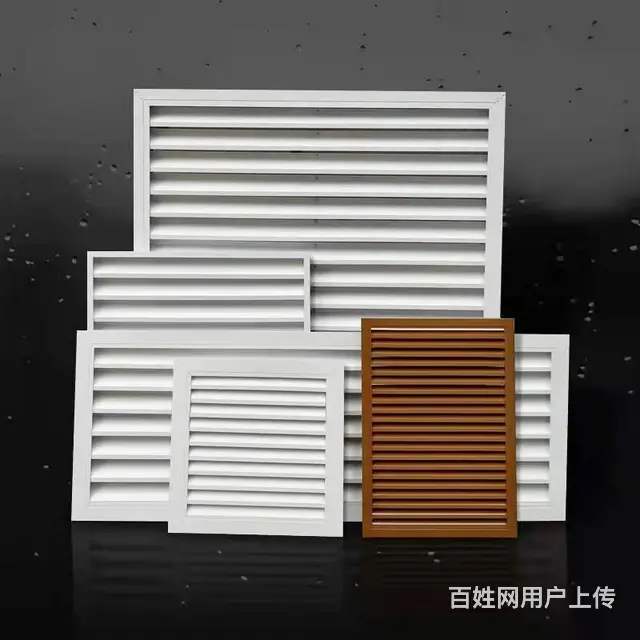 泰兴电动百叶窗 铝合金百叶窗 防雨通风百叶厂家直销 - 图片 5