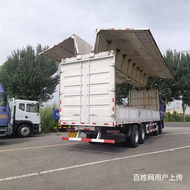 16福田 厢式货车 前四后八展翼 康明斯350马力 - 图片 3