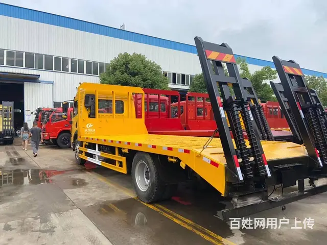 解放150挖机拖板车钩机12吨挖机平板车可分期付款 - 图片 12