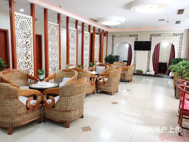 （达州铺源网）西外国粮大酒店对面600㎡茶楼转让 - 图片 2