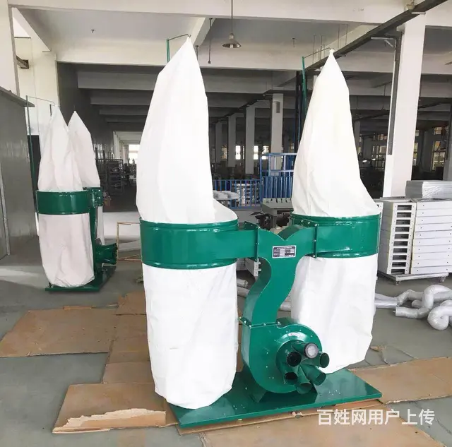 2024新款木工布袋式吸尘器桶式工业小型吸尘风机 - 图片 4