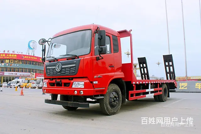 东风国六6.8米挖机拖板车 可拉叉车铲车 - 图片 3