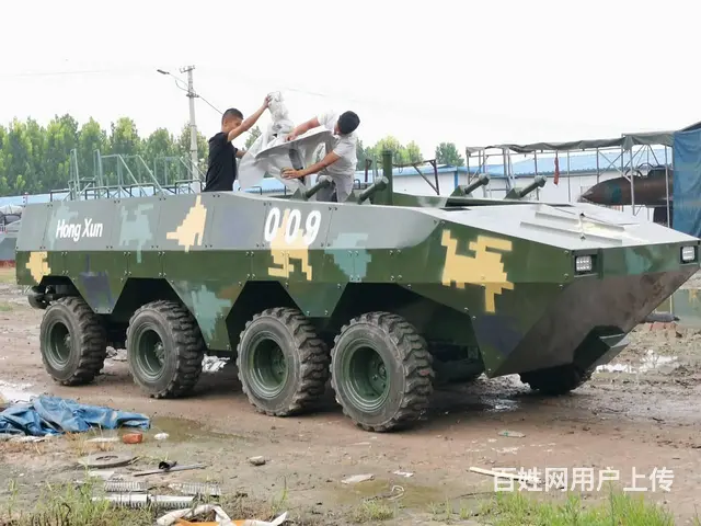 弘讯壹号模型工厂一比一军事模型厂家体验动态坦克模型 - 图片 1