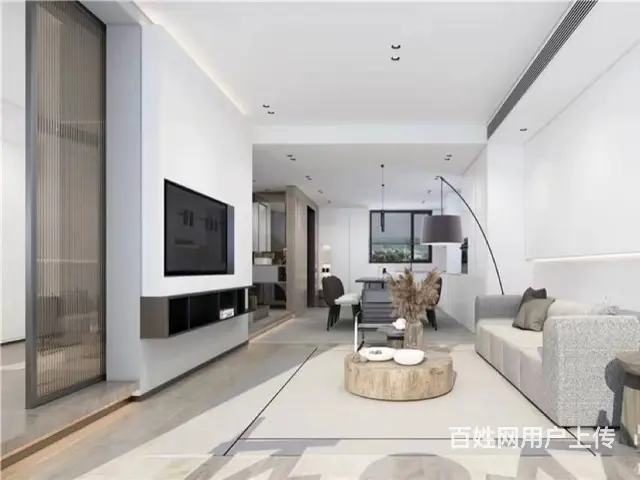 常州别墅200平现代简约风格装修案例 - 图片 1