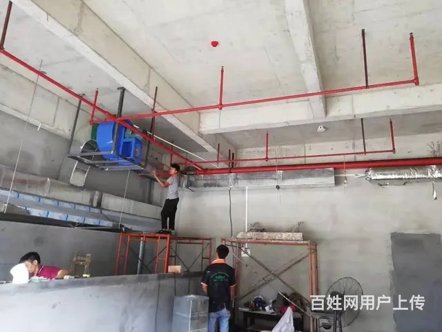 金湾排油烟风机油烟管道制作烧烤油烟机炭火烤肉排烟机 - 图片 2