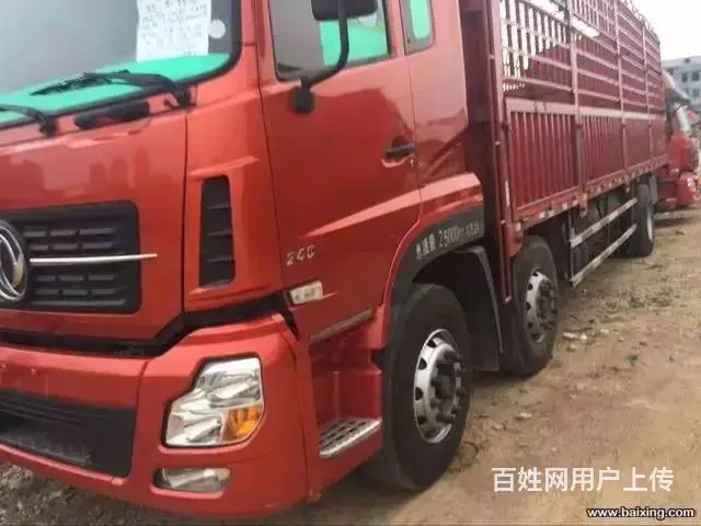 东风天龙9.6米仓栏车350马力雷诺机 - 图片 1