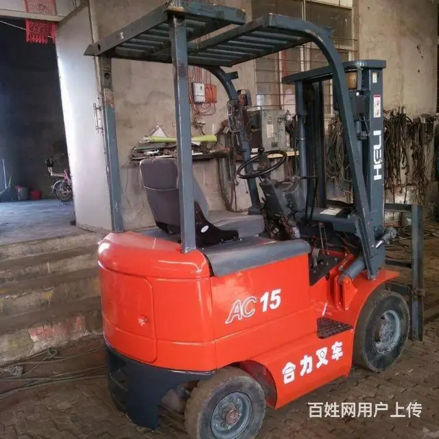 合力2吨3吨电动叉车个人仓储二手电动叉车处理 - 图片 3