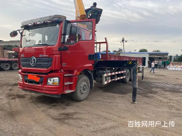 二手陕汽德龙12吨随车吊 21年户便宜卖包提档 - 图片 1