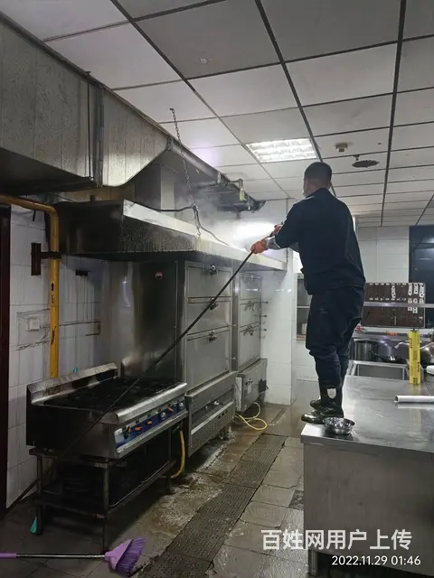 昆山饭店厨房油烟机清洗风机清洗厨净服务好！ - 图片 1