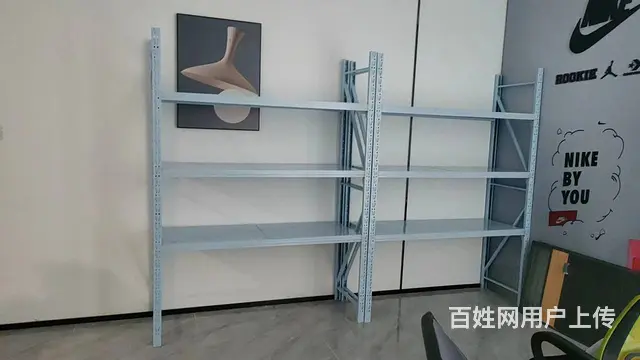货架仓储置物架车库货架直播间货架快递架多层铁架 - 图片 2