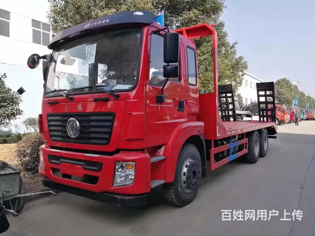 东风后八轮平板车玉柴270马力厂家直销可分期 - 图片 2