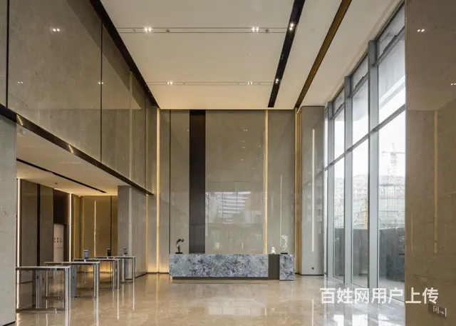 德信中心彭埠地铁口，精装带家具，70方-328方都有 - 图片 2