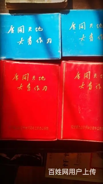 广阔天地大有作为笔记本 - 图片