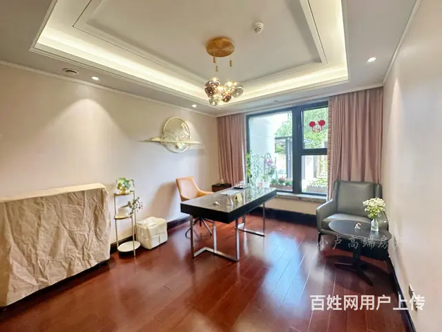 富力江湾一楼带180平私家庭院，可盐可甜简美奶油风，带阳光房 - 图片 3