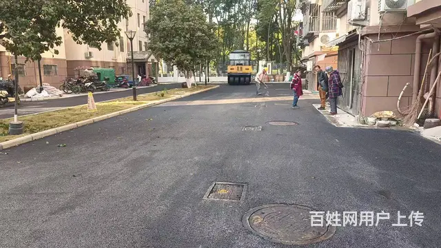 沥青路面施工，小区沥青路维修，沥青混合料销售 - 图片 6