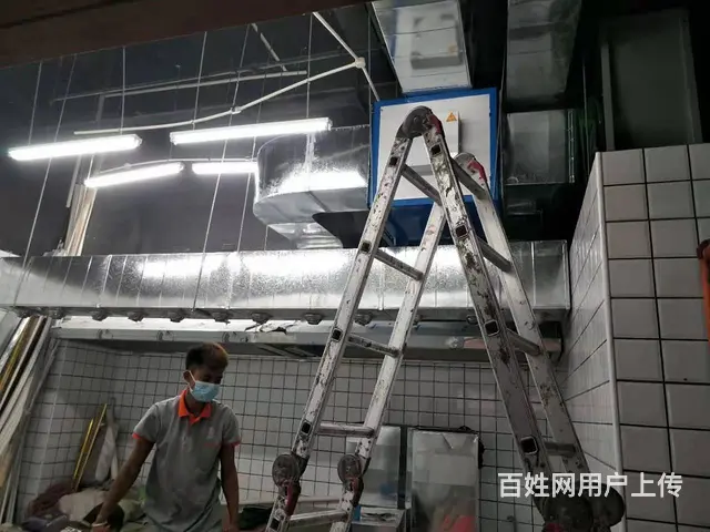 金湾排油烟风机油烟管道制作烤肉店上排烟系统设计安装 - 图片 4