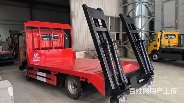 重汽豪曼蓝牌挖掘机平板车可拉10吨挖掘机可分期 - 图片 9
