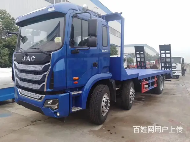 大型挖机钻机拖板车 三轴江淮平板车 二手三轴平板车 - 图片 11