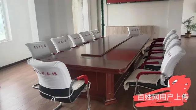 低价处理办公家具老板桌台书柜办公岛会议桌铁皮柜 - 图片 5
