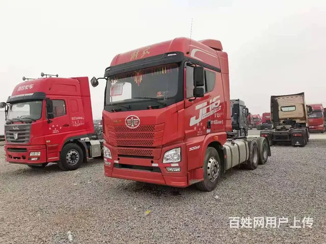 国五二手解放牵引车低价出售 潍柴500马力双驱轻体 - 图片 3
