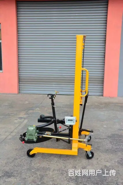 油桶电动搬运车液压油桶车叉车鹰嘴夹具吊具吊夹倒料车 - 图片 6