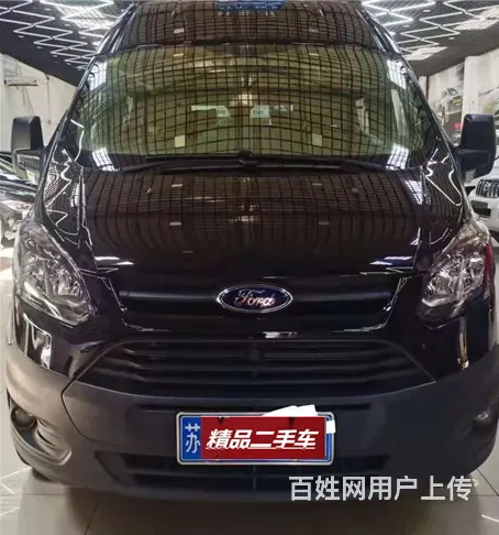 上牌4个月福特全顺，2.0T柴油商用车，6座，行驶 - 图片 1