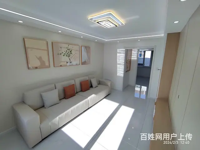 四中金陵商厦站四小学丰乐里阜康里3楼三楼58平南北精装地暖 - 图片 1