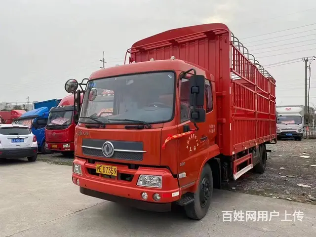 现低价转让18年4月东风天锦6.8米仓栅式货车 - 图片 1