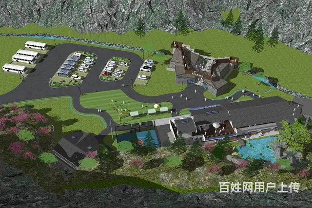 杭州十年老品牌景区手绘地图手绘画册制作 - 图片 3