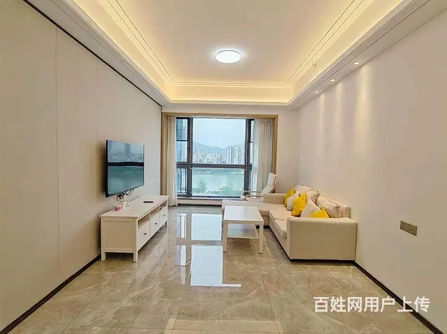 明珠轻轨站旁 中海环宇城 全新精装 2房 看河景 - 图片 1