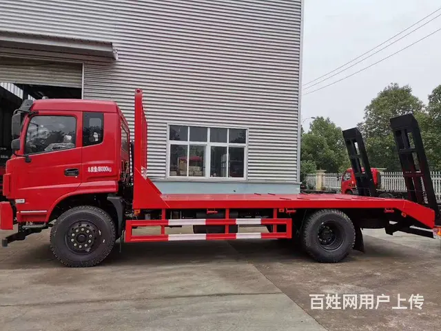东风D17单桥平板车 运输15吨挖机拖板车 直销价 - 图片 3