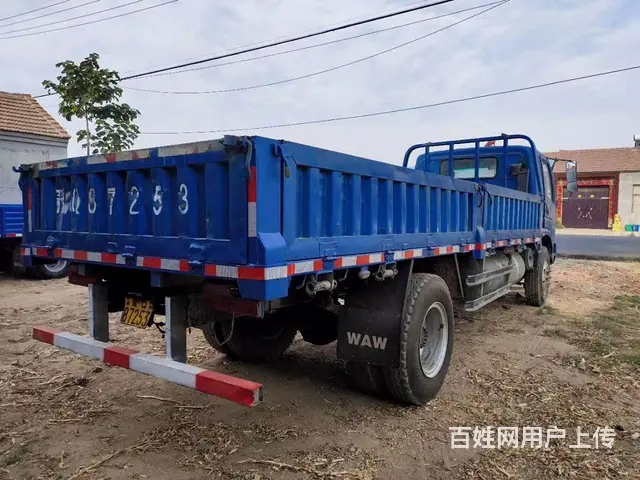 15年奥驰平板货车，5.8米，小黄牌 - 图片 3