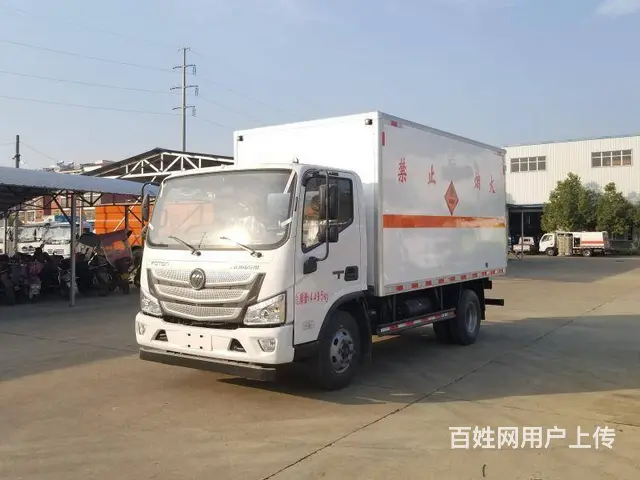 福田欧马可液化气瓶厢式货车多少钱 - 图片 6