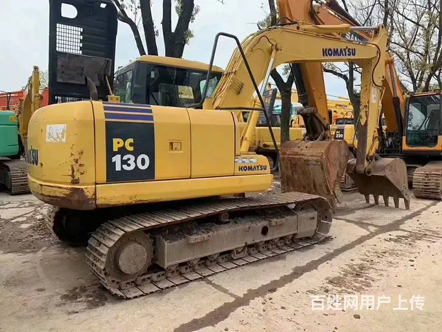 转让纯土方小松130-7二手挖掘机，包送质保 - 图片 1